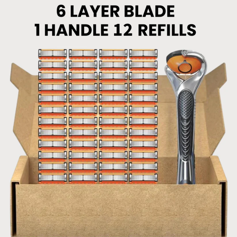 ๐ช Men's Razor Blade Set | Ultra Sharp Stainless Steel Blades For Smooth Shaving