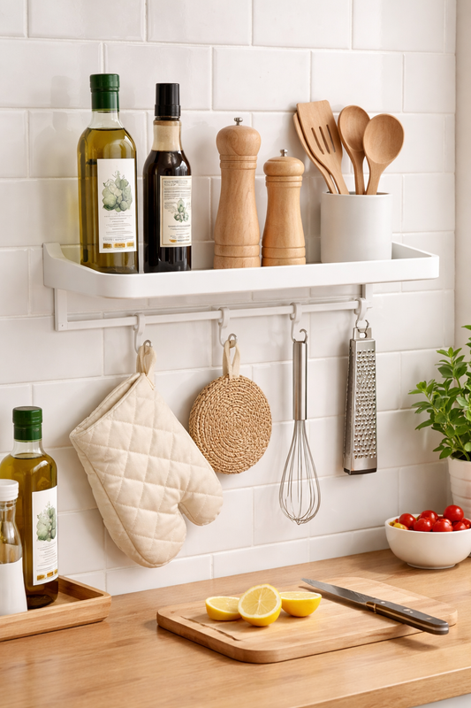 Wall-Mounted Storage Shelf