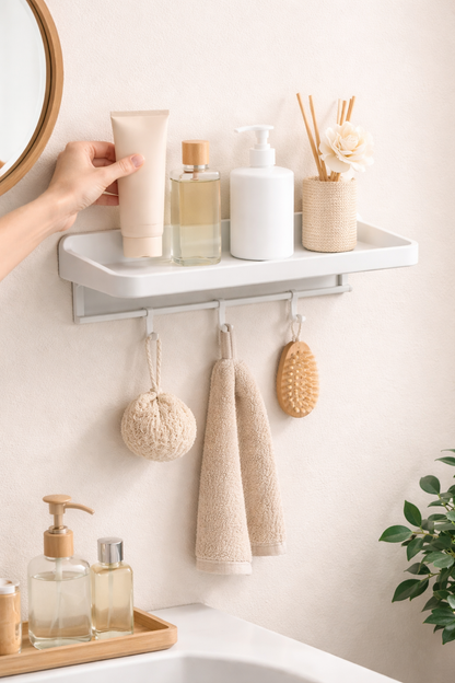 Wall-Mounted Storage Shelf