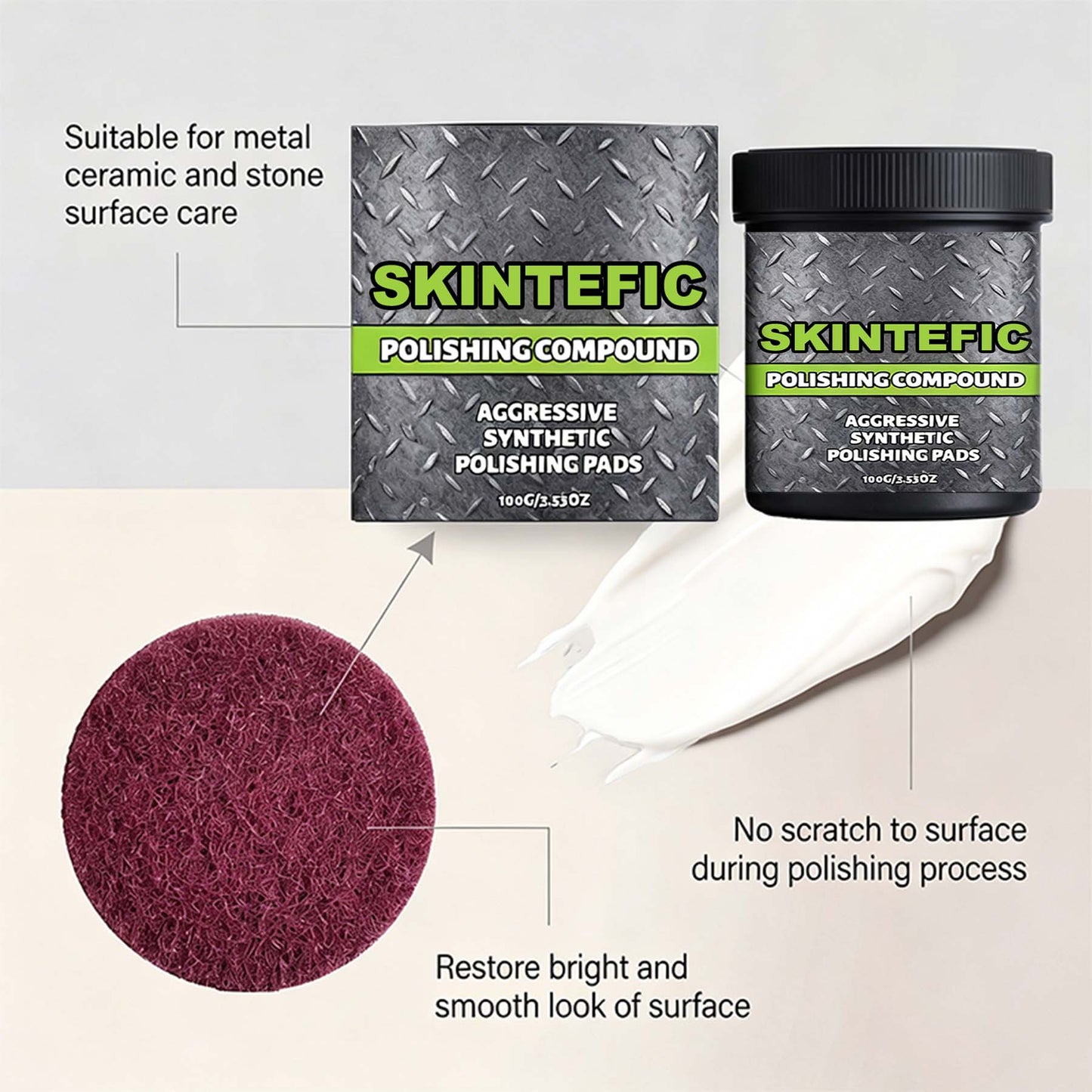 Last Day Promotion 73% OFF✨All-in-One Surface Restoration Polish with Pad