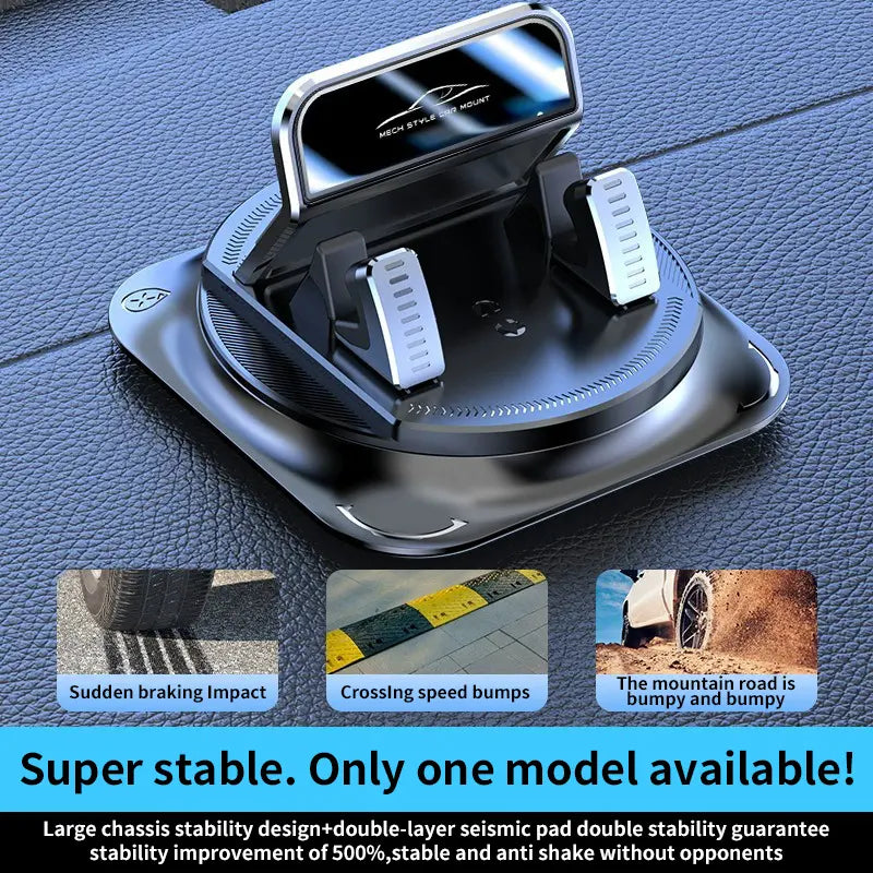 360 degree adjustable dashboard phone holder