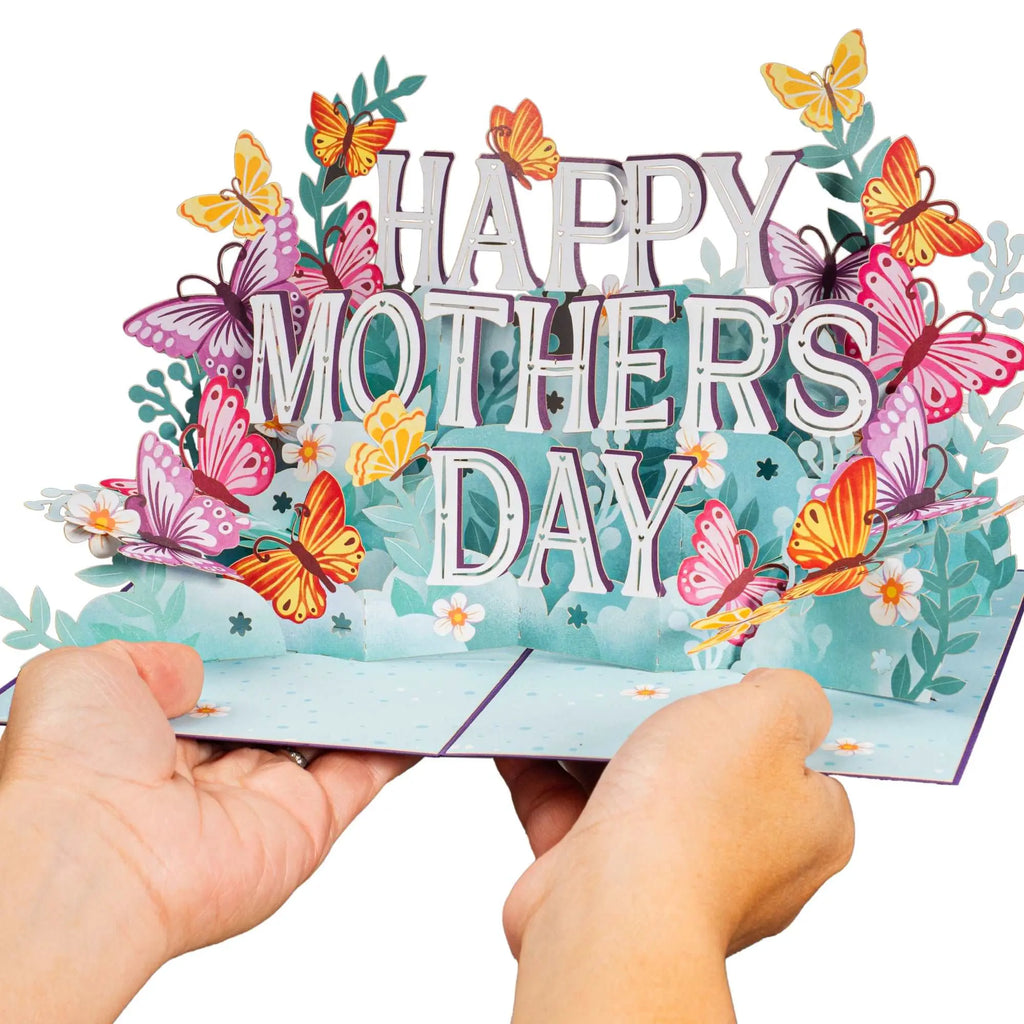 💌Paper Love Mother's Day Card, Pop Up Card 3D Design for Mom Wife Grandmother