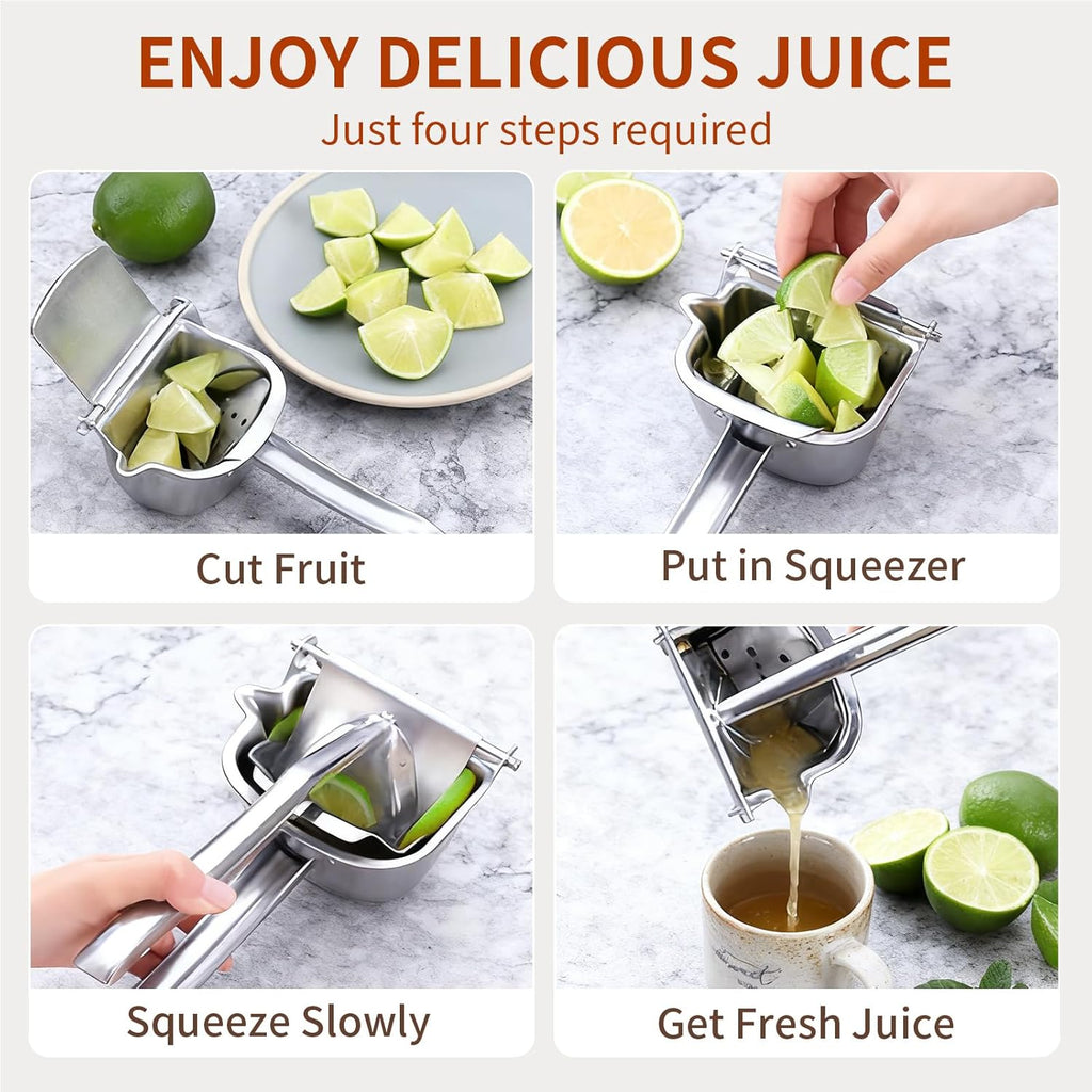 🍹2026 New Upgraded Efficient Hydrogen alloy Juicer, Non-Slip Ergonomic Grip