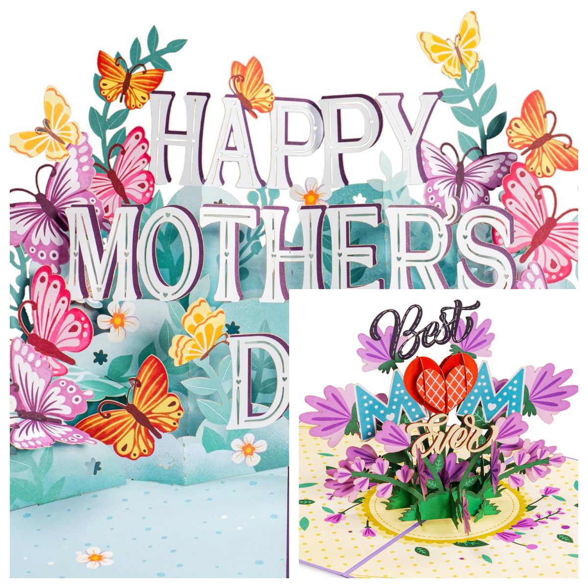 💌Paper Love Mother's Day Card, Pop Up Card 3D Design for Mom Wife Grandmother