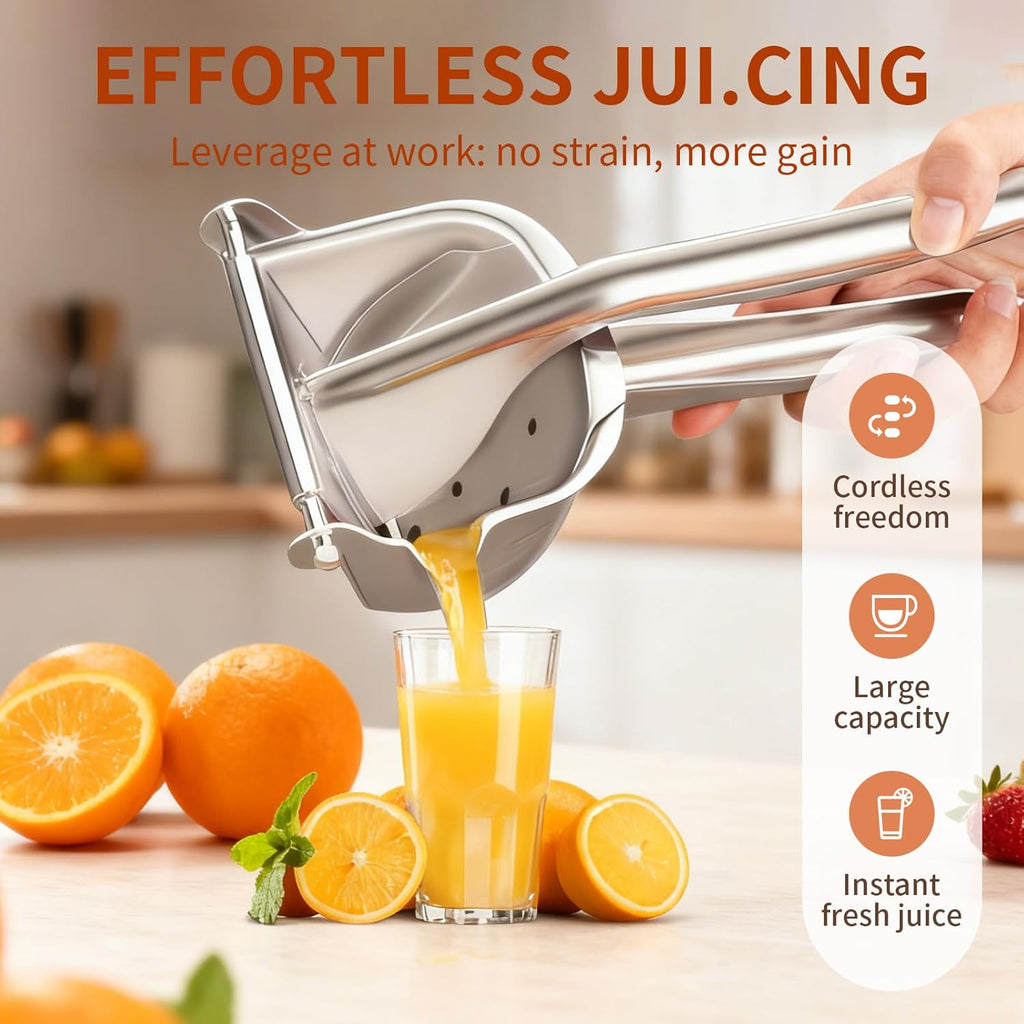 🍹2026 New Upgraded Efficient Hydrogen alloy Juicer, Non-Slip Ergonomic Grip