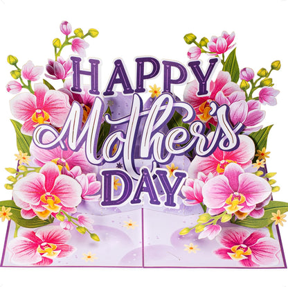 💌Paper Love Mother's Day Card, Pop Up Card 3D Design for Mom Wife Grandmother
