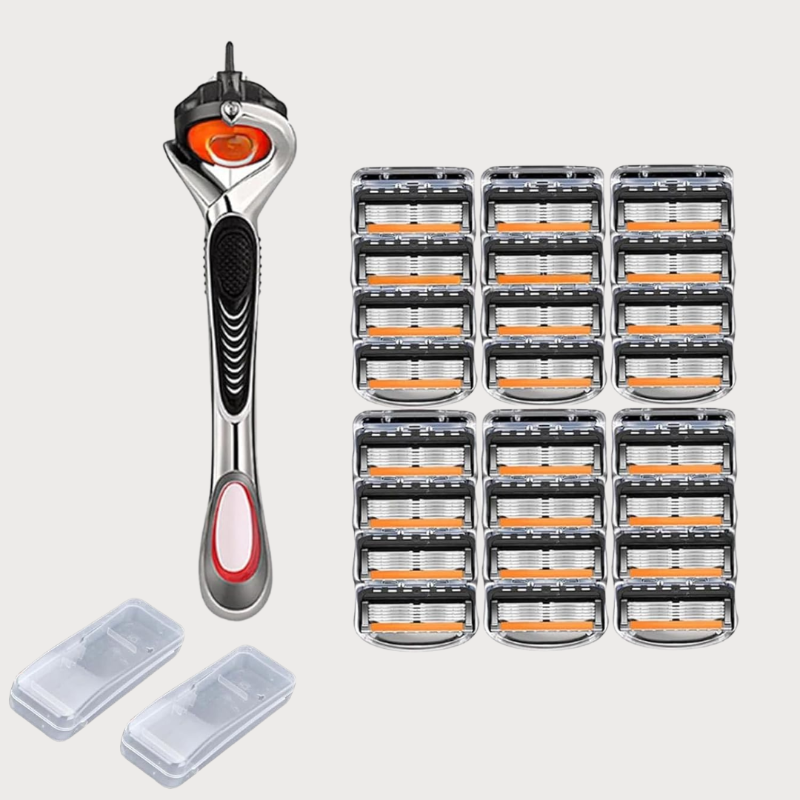 🪒 Men's Razor Blade Set | Ultra Sharp Stainless Steel Blades For Smooth Shaving